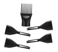 EPIGEIST 5 pièces Hair Dryer Nozzle Comb Set Large Wide Airflow Attachment For Volume And Frizz Control Lightweight Reusable Styling Tool
