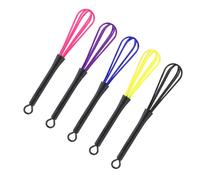 EPIGEIST 5 pièces Plastique Mini pour Coloration Salon Mixeur Manuel avec Crochet Lot de Aléatoires Ustensile de Couleur Aléatoire Couleur Aléatoire