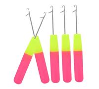 EPIGEIST 5pièces Aiguilles à Tricoter Et Crochets Pour Tresses De Cheveux Humains Tresses Pour Extensions De Cheveux De Outils