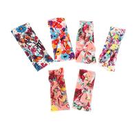 EPIGEIST 6 Pièces Bandeau Élastique pour Oreilles de Lapin de Motif Pastèque Accessoire pour Filles et Nourrissons Tête Adorable et Stylée