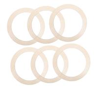 EPIGEIST 6 Pièces Cadres de Rondes Anneaux pour Décoration DIY Intérieure et Extérieure Supports Rustiques pour Créations de Guirlandes