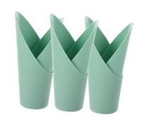 EPIGEIST 6 Pièces de Jardin Plastique Résistantes Rouille pour Garçon Fille Outils et Ergonomique pour Plantation Désherbage et Transplantation Kit Jardinage Polyvalent