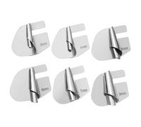 EPIGEIST 6 pièces Pied Ourlet Roulé pour Machine à Coudre Accessoires Métalliques Multifonctions Variées pour Ourlets sur Tissus et Lourds