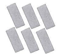 EPIGEIST 6 pièces Serpillère Plate Réutilisable Fibre Recharge Balai Mop à Nettoyage Rapide Chiffon Microfibre pour Sols Durs Compatible Parquet et Carrelage