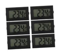 EPIGEIST 6 Pièces Thermomètre Numérique Encastrable pour Intérieur Affichage Digital Clair Compact et Espace Mesure Précise Température pour et Usage Industriel