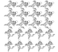 EPIGEIST 60 Pièces Lot de Pendentifs Cheval Alliage Ancien Breloques Chance Du Nouvel An Chinois pour Bijoux et Décoration DIY