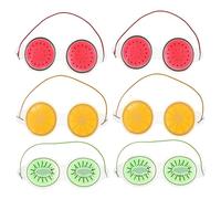 EPIGEIST 6pièces Masques Pour Yeux Réutilisables De Thérapie Chaude Et Froide Pour La Les Poches Sous Les Yeux Pour Voyage Détente