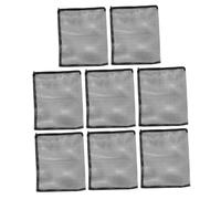 EPIGEIST 8 Pièces Aquarium Filter Media Bags Fine Mesh Reusable Net Pockets for Activated Carbon Ceramic Rings and Filter Balls Mesh Bag for Fish Tank and Filtration