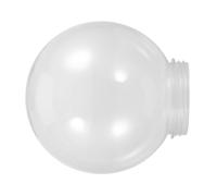 EPIGEIST Abat-jour Globe Acrylique Transparent Abat-jour Sphère Ronde avec Ouverture Remplacement pour Lampe Suspendue et Applique Murale Extérieure Robuste et Facile à Installer