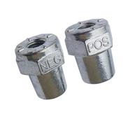 EPIGEIST Adaptateur Borne Batterie Voiture Robuste et Pratique Connecteur de Remplacement pour Piles Auto Réduit Distorsion Voltage et Perte Compatible Véhicules Variés