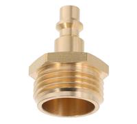 EPIGEIST Adaptateur Raccord Tuyau Arrosage Connecteur Rapide Étanche pour Gonflage Air Compresseur Bouchon Hivernage Tuyau Jardin Camping Car Bateau Remorque