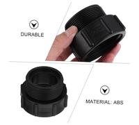 EPIGEIST Adaptateur Réservoir IBC Connecteur Plastique Acide Alkali pour Tuyau Arrosage Jardin Usage Domestique et Industriel