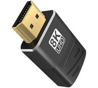 EPIGEIST Adaptateur vidéo mâle vers Femelle 8K connecteur en Alliage résistant à la Corrosion Compatible TV PC Moniteur et projecteur rallonge Haute définition pour Transfert de