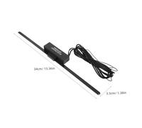 EPIGEIST Antenne Voiture avec Amplificateur Intégré pour Pare-Brise Booster Signal FM Am Compatible SUV Camion et Voiture Installation Facile sans Outil