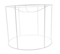 EPIGEIST Armature Abat-jour Métallique Ronde Fer Compatible Douille pour Lampe de Table et Suspension Structure Solide Facile à Installer