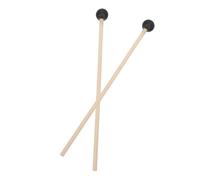 EPIGEIST Baguettes de Percussion pour Tambour Tongue Ensemble de Maillets Plastique Noir pour Marimba et Xylophone Instruments Musicaux Durables et Sécurisés