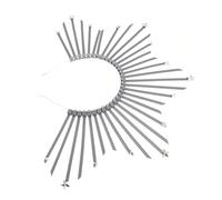 EPIGEIST Bandeau Halo Élégant Coiffe de Fête Accessoire de Cheveux en Plastique Multifonctionnel Festivals DIY Design Chic