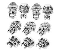 EPIGEIST Bijoux Pour Cheveux Vintage Accessoires Pour Dreadlocks Et Tresses Lot De 10 Pièces Taille Unique Finition Antique Pour Hommes Et Femmes Usage Quotidien