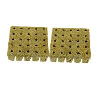 EPIGEIST Blocs de Culture Hors-Sol pour Jardinage, 50 Pièces 25x25x40 Mm, Blocs de Crèche Biodégradables, Substrat Hydroponique pour Semis et Bouturage, Accessoire Jardinage
