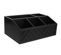 EPIGEIST Boîte de Rangement en Bois Naturelle pour Sachets de Thé et Café Organisateur de Station Café Multifonction Compartimentée Cuisine et Bureau Porte-Sachet de Thé Réutilisable