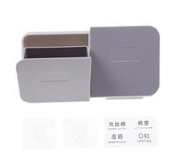 EPIGEIST Boîte De Rangement Murale pour Coton Démaquillant Support Salle De Bain Boîte à Coton Démaquillant