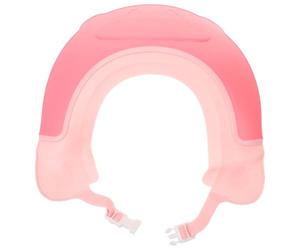 EPIGEIST Bonnet de Bain pour Tout-petits Visière Ajustable, Protection Oreilles Imperméable en Silicone, Couleur Rose Sakura, Adapté aux Bébés et Garçon et Filles, Système Réglable