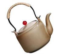 EPIGEIST Bouilloire Poterie Capacité pour Maison Théière Kung Fu Traditionnelle Bouilloire à Infusion Résistante pour Eau Bouillante et Théière Intérieur