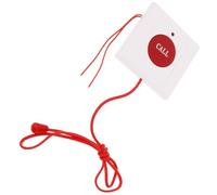 EPIGEIST Bouton D'appel d'urgence Mural à Tirage pour Personnes Âgées, Patient et Handicapé, Alerte d'urgence Rapide sans Fil, Installation sans Câblage, Activation Facile par Corde,