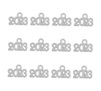 EPIGEIST Breloques Pendentifs En Alliage 100 Pcs 2023 Couleur Argenté Ancien Pour Fabrication De Bracelets Et Souvenirs Nouvel An Diy Fête Présents