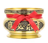 EPIGEIST Brûleur D’Parfum Bouddhiste en Alliage 35 Pouces Brûleur D’Parfum Domestique Temple Support Stable pour Bâtons Cônes et Spirales Décoration Zen pour Contemplation et