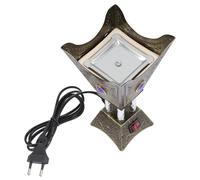 EPIGEIST Brûleur Électrique Arabe Support Décoratif Rétro pour Cônes Diffuseur de Parfum Apaisant pour Intérieur Cadeau et Compact