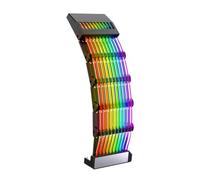EPIGEIST Câble D'extension Argb 24 Broches Gainé pour Alimentation Pc, Accessoire Informatique DIY, Synchronisation RGB, Compatible Boîtier Informatique, Éclairage LED Multicolore
