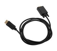 EPIGEIST Câble Displayport vers Vga Adaptateur Mâle à Mâle HD Connecteur Interface Vga pour Ordinateur Projecteur Moniteur Installation sans Pilote Design Léger et Portable