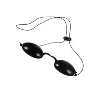 EPIGEIST Cache-œil de Sécurité UV Noir Réglable Protection Oculaire pour Cabine de Bronzage et Soins LED Esthétique