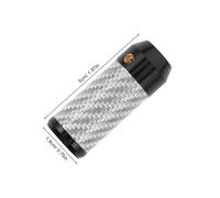 EPIGEIST Carbon Fiber Speaker Wire Splitter Ring Dual Output Audio Cable Splitter for Multi-Speaker Setup Compatible with Home Theater and Outdoor Events