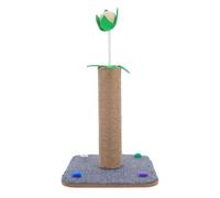 EPIGEIST Cat Post Grattoir Chat Cat Scratching Post Grattoir pour Chat en Sisal Griffoir Dangle pour Griffoir pour en Sisal Corde en pour Light Brown