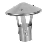 EPIGEIST Chapeau Cheminée Acier Inoxydable Vent Pluie Couvercle Ventilation Extérieur pour Poêle et Fumisterie Protection Pluie et Vent Adapté Cheminée Traditionnelle et Cuisson Campagne