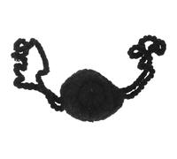 EPIGEIST Chauffe Nez en Fil Tressé Noir, Masque Nasal Réutilisable Nez, Confortable et Simple, pour Randonnée et Protection Hivernale