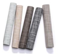 EPIGEIST Chemin de Table Japonais Tissé Marron Nappe Décorative Isolante Thermique Lavable et Résistante pour Salle à Manger et Pique-