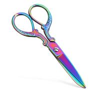 EPIGEIST Ciseaux à Tissu Acier Inoxydable Colorés Coupe Précise et Résistante Outils de Couture pour Confection et Travaux Manuels