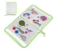 EPIGEIST Classeur Photocards Kpop PVC Vert Pailleté Album Photo Multi Usage avec Pochettes Variées pour Cartes Photos Stickers et Cartes Sport