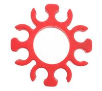 EPIGEIST Clip Support Tambour Silicone pour Baguettes Pince Accessoire Batterie Résistante et Stable Support Pratique pour Batterie Rouge