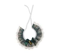EPIGEIST Collier pour Chien et Chat Ajustable Dentelle avec Clochette Bandana Décoratif pour Petits Animaux Accessoire Élégant pour Fêtes et Usage Quotidien Couleur Couleur Aléatoire