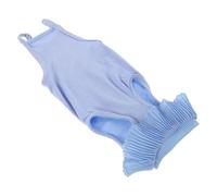 EPIGEIST Combinaison de Récupération Post-opératoire Respirante pour Chaton Bleu Clair Taille M, Vêtement Chirurgical Extensible pour Convalescence Après Opération, Protection des Plaies