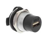 EPIGEIST Connecteur USB Industriel Encastrable de Adaptateur Femelle à Femelle pour Montage Panneau Coupler USB Pass-Through avec Protection Intégrée Compatible Appareils Standard