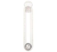 EPIGEIST Coupe-cercle Rotatif Transparent Réglable pour Découpe Précise de Cercles en Papier, Emporte-pièce Circulaire en Plastique Compact, Outil de Découpe pour Scrapbooking, Loisirs