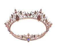 EPIGEIST Couronne Médiévale Vintage pour Mariée Diadème Gothique Élégant Accessoire Royal Léger pour Mariage Bal et Cosplay Renaissance
