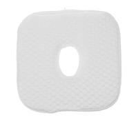 EPIGEIST Coussin D'oreille Mousse à Mémoire de Forme avec Trou Soutien Perçage Oreilles Blanc Oreiller pour Dormir Côté Soins des Piercings Hygiénique Doux pour Peau