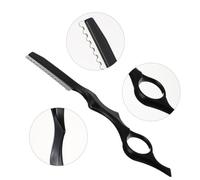 EPIGEIST Couteau à Effiler Cheveux Inoxydable avec Lames pour Coupe Maison DIY Homme Femme Accessoire de Salon Antidérapant