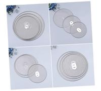 EPIGEIST Couvercle Acier Inoxydable Anti-éclaboussures avec Filtre Maille Protection Anti-graisse pour Poêles Lot Résistant et Isolant pour Cuisson sans Fumée